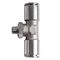 Metal Pu Fitting T-joint 12mm 1/8